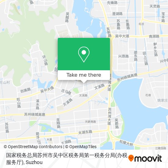 国家税务总局苏州市吴中区税务局第一税务分局(办税服务厅) map
