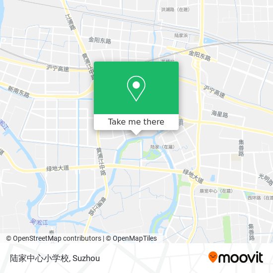 陆家中心小学校 map