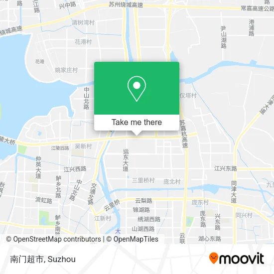 南门超市 map