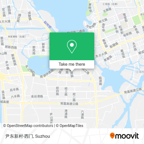 尹东新村-西门 map