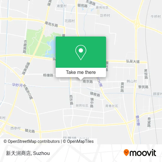 新天润商店 map