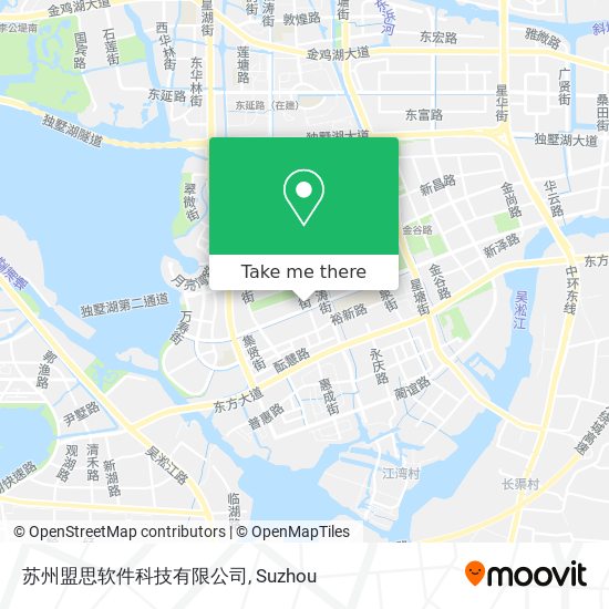 苏州盟思软件科技有限公司 map