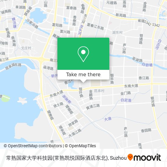 常熟国家大学科技园(常熟凯悦国际酒店东北) map