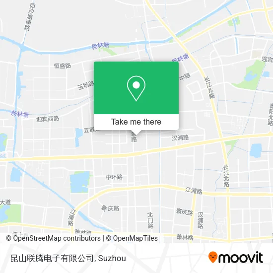 昆山联腾电子有限公司 map