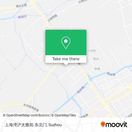 上海湾沪太雅苑-东北门 map