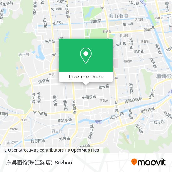 东吴面馆(珠江路店) map