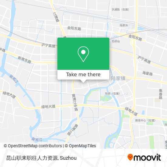 昆山职来职往人力资源 map