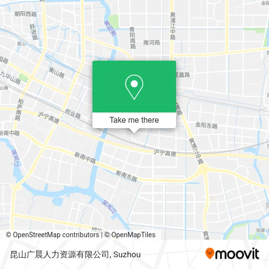 昆山广晨人力资源有限公司 map