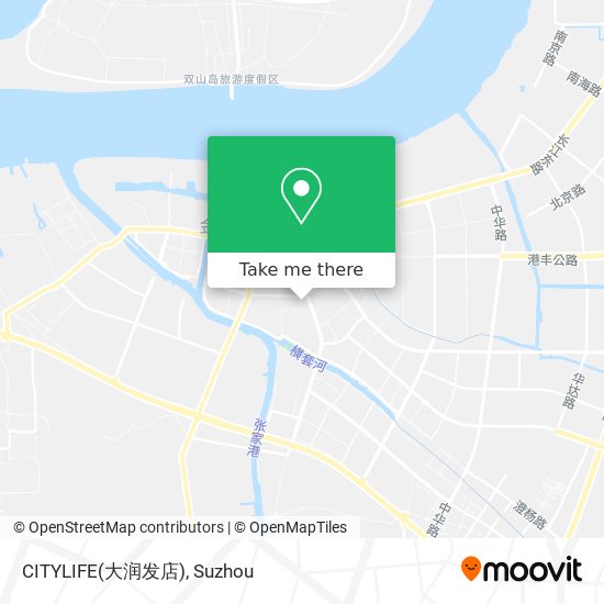 CITYLIFE(大润发店) map