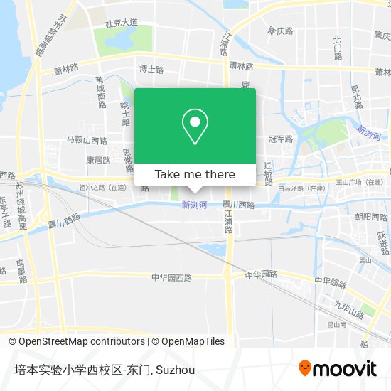 培本实验小学西校区-东门 map