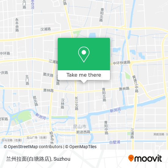 兰州拉面(白塘路店) map
