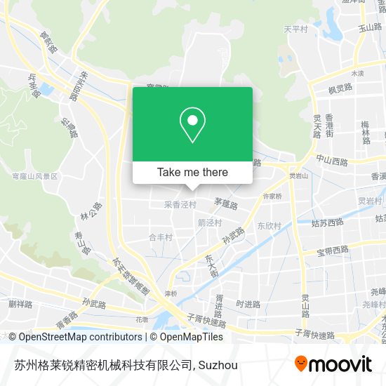 苏州格莱锐精密机械科技有限公司 map