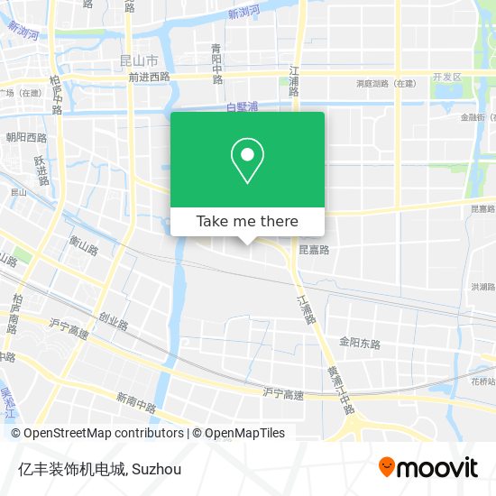 亿丰装饰机电城 map