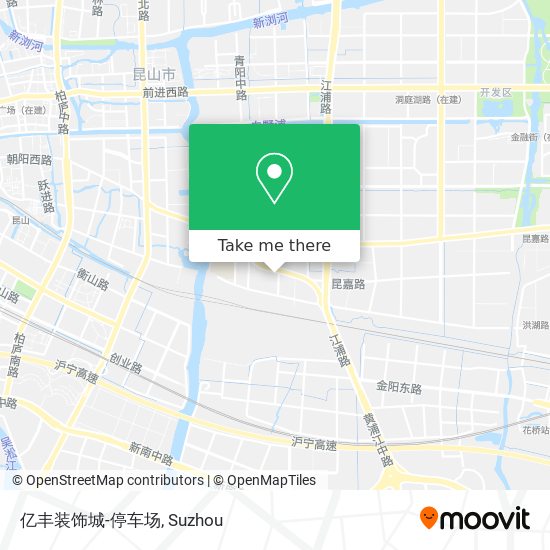 亿丰装饰城-停车场 map