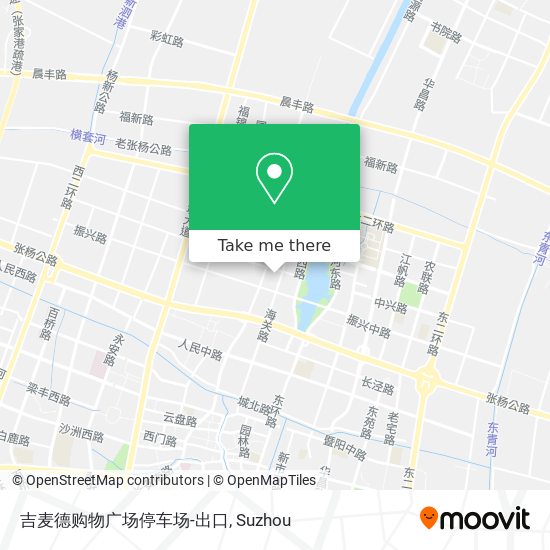 吉麦德购物广场停车场-出口 map