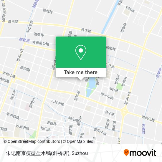 朱记南京瘦型盐水鸭(斜桥店) map