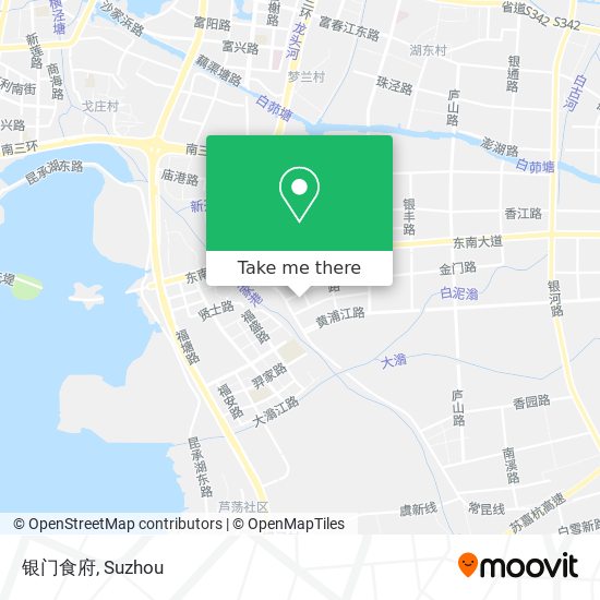 银门食府 map