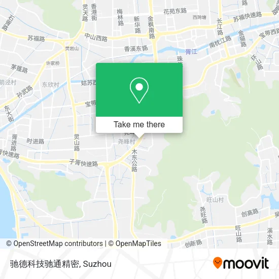 驰德科技驰通精密 map
