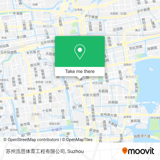 苏州浩思体育工程有限公司 map