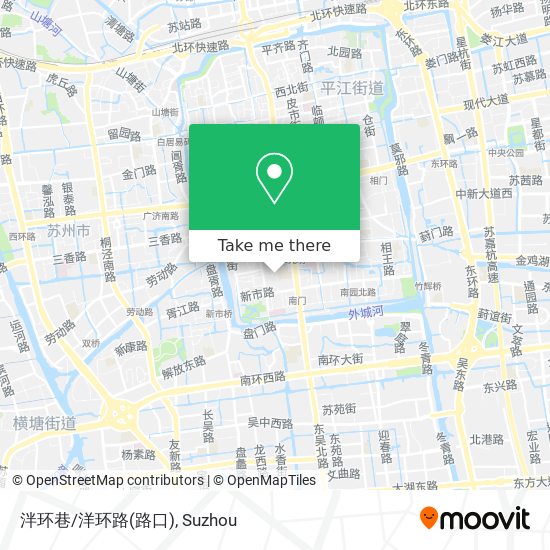泮环巷/洋环路(路口) map
