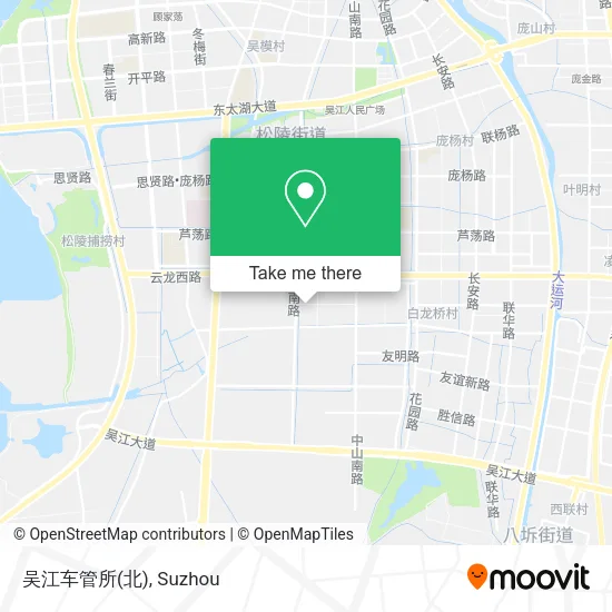 吴江车管所(北) map