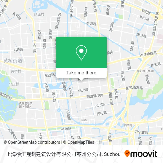 上海徐汇规划建筑设计有限公司苏州分公司 map
