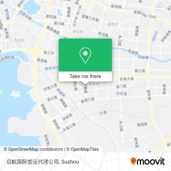 启航国际货运代理公司 map