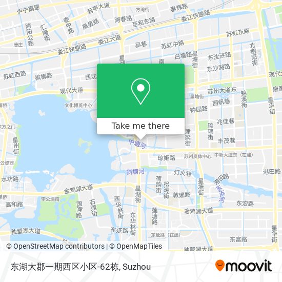 东湖大郡一期西区小区-62栋 map
