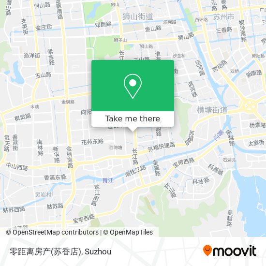 零距离房产(苏香店) map