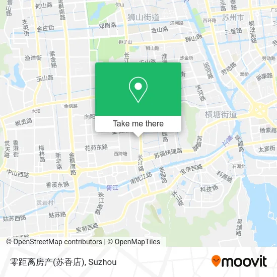 零距离房产(苏香店) map