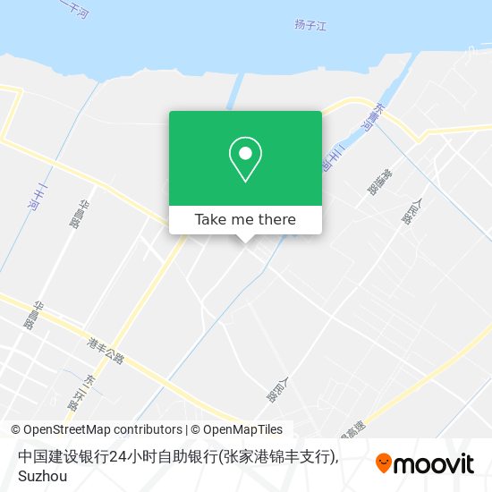 中国建设银行24小时自助银行(张家港锦丰支行) map