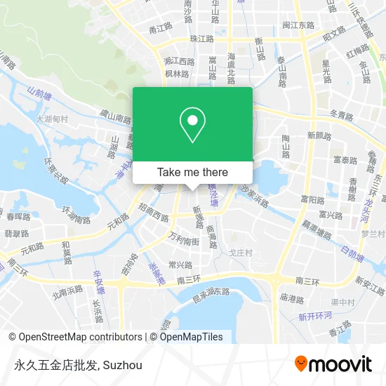 永久五金店批发 map