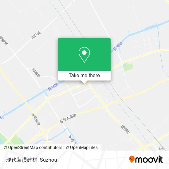 现代装潢建材 map