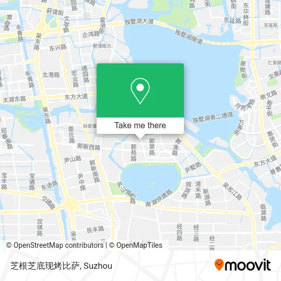 芝根芝底现烤比萨 map