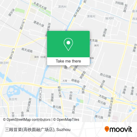 三顾冒菜(高铁圆融广场店) map