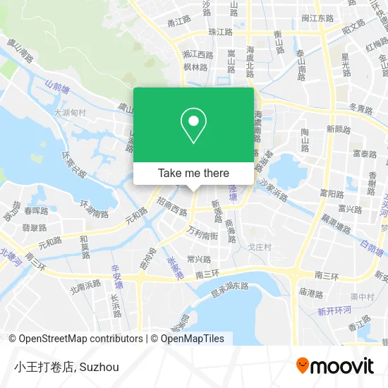 小王打卷店 map