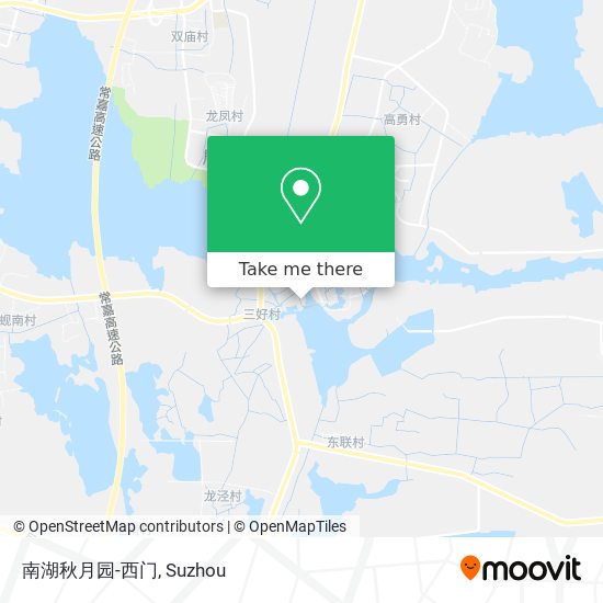 南湖秋月园-西门 map
