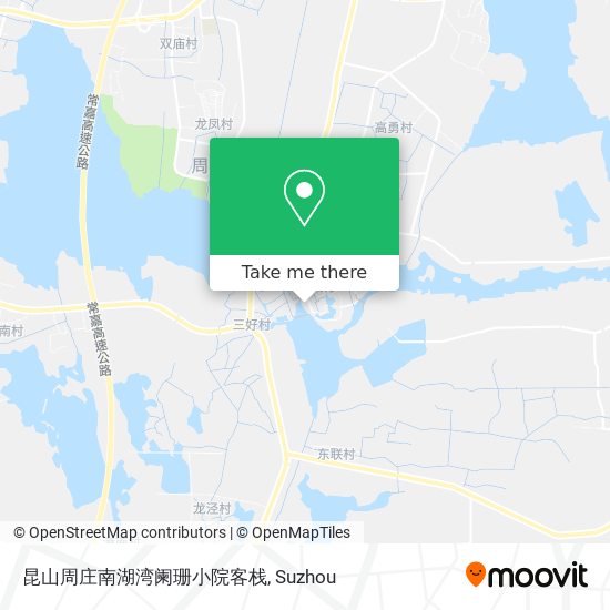 昆山周庄南湖湾阑珊小院客栈 map