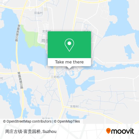 周庄古镇-富贵园桥 map