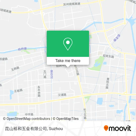 昆山裕和五金有限公司 map