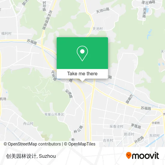 创美园林设计 map