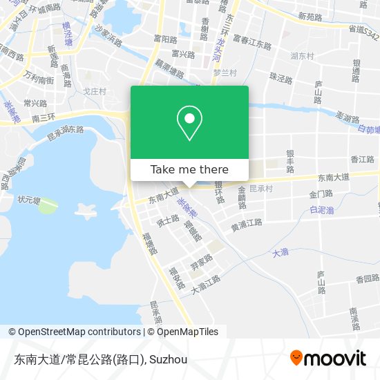 东南大道/常昆公路(路口) map