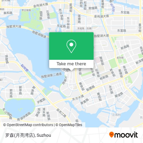 罗森(月亮湾店) map