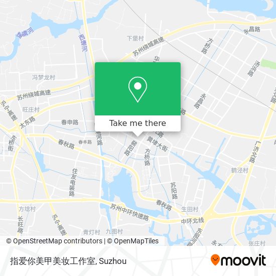 指爱你美甲美妆工作室 map