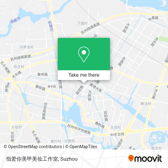 指爱你美甲美妆工作室 map