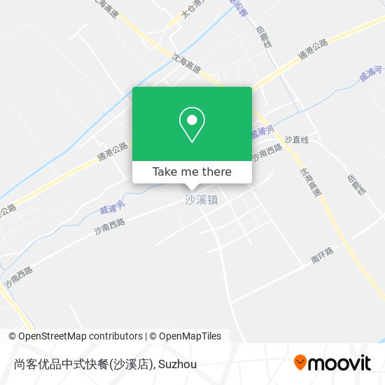 尚客优品中式快餐(沙溪店) map
