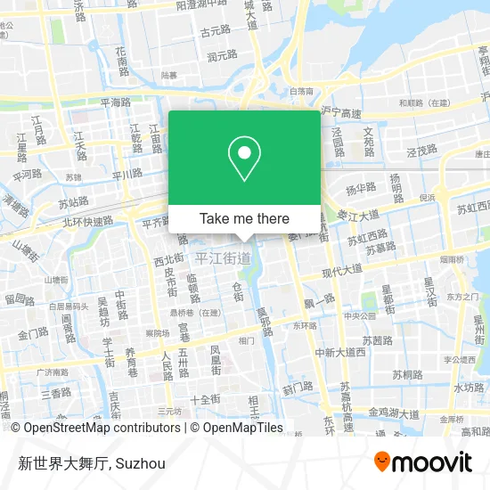 新世界大舞厅 map