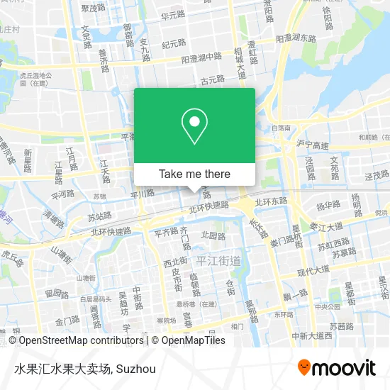 水果汇水果大卖场 map