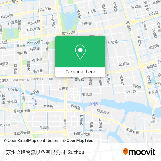 苏州金峰物流设备有限公司 map