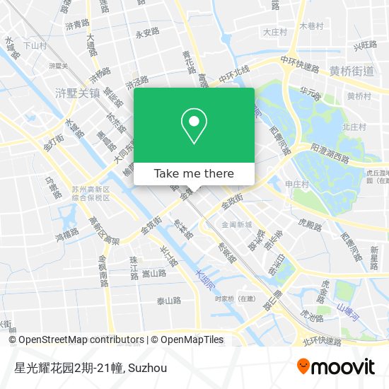星光耀花园2期-21幢 map